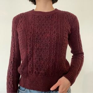 American Apparel knit sweater | XXS/00